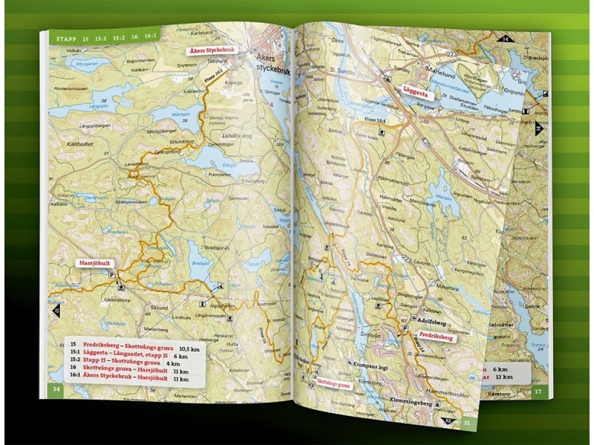 Sörmlandsleden Kartatlas Sörmlandsleden Kartatlas